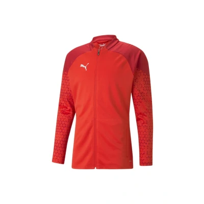Abbildung von Puma Teamcup Fussball Trainingsjacke, Herren, Größe: Medium, Red