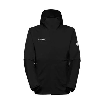 Abbildung von Mammut ALTO Hooded Jacket MEN Hardshelljacke schwarz, Herren, Größe: Medium, Schwarz