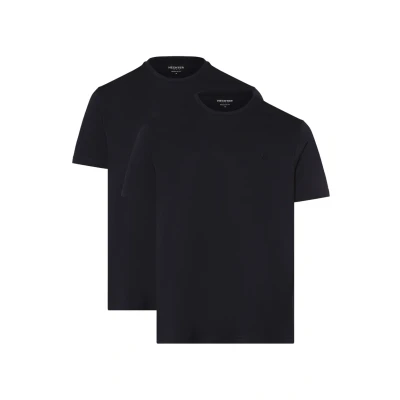 Abbildung von Hechter Paris 2 PACK Tshirt basic, Herren, Größe: Large, Marine
