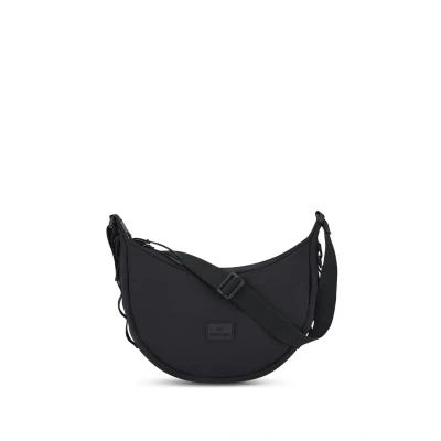 Abbildung von Johnny Urban Crossbody Bag Damen Herren Schwarz Kaia Small Bauchtasche im Halbmond Stil Moon Tasche mit Verstellbarem Gurt Wasserabweisend