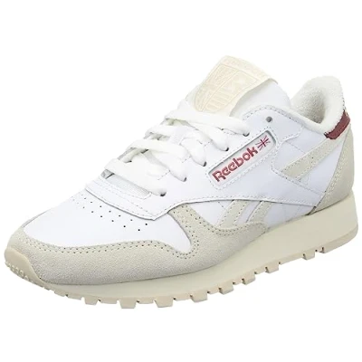 Abbildung von Reebok Damen Klassisches Leder Sneaker Leder,Ftwwht Chalk Sedros,40.5 EU