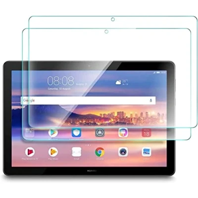 Abbildung von Lspcase Panzerglasfolie für Huawei Mediapad T5 10 10.1 Zoll [2 Stück] 9H Schutzfolie HD Displayschutzfolie Tempered Glas Schutzglas Folie Tablet 2018