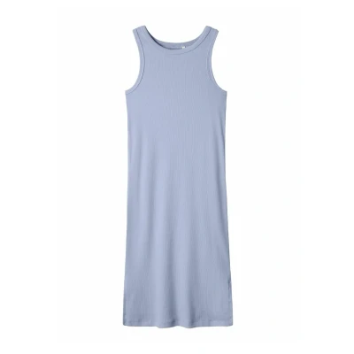 Abbildung von Name it ÄRMELLOSES Jerseykleid für Kinder, Größe: 116, Xenon blue