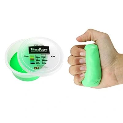 Abbildung von CanDo TheraPutty Therapie Knetmasse 56 g grün (medium)