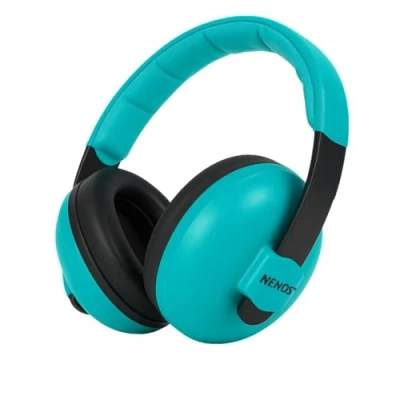 Abbildung von ESTRO Gehörschutz Kinder Kopfhörer Lärmschutz Baby Noise Cancelling Kopfhoerer Ohrenschützer EM1 (Mint)