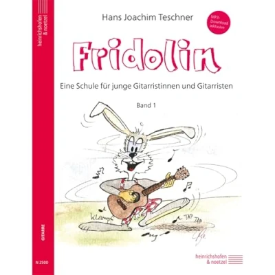 Abbildung von Fridolin: Eine Schule für junge Gitarristen. Band 1 mit MP3 Codes: Download inklusive