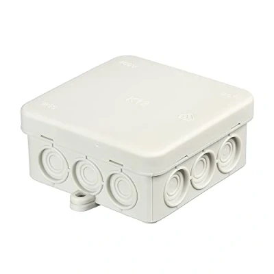 Abbildung von SD ProfiLine Feuchtraum Abzweigdose K12, 85x85x40mm, lichtgrau, 10 Stück