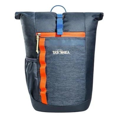 Abbildung von Tatonka Kinderrucksack Rolltop Pack JR 14L Rucksack für Mädchen und Jungen im Grundschulalter Inklusive Sitzkissen Reflektoren gute Sichtbarkeit Aus recycelten Materialien (sage green)