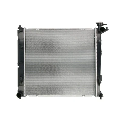 Abbildung von THERMOTEC D70320TT Kühler, Motorkühlung Aluminium 485 480 16 Schaltgetriebe Kühlrippen gelötet KIA: CARENS 4