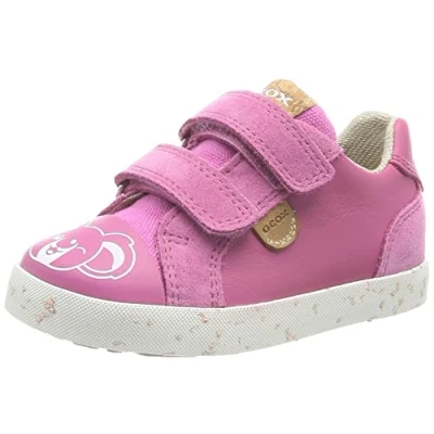Abbildung von Geox Jungen Mädchen B Kilwi Girl Sneaker, Fuchsia/White, 20 EU
