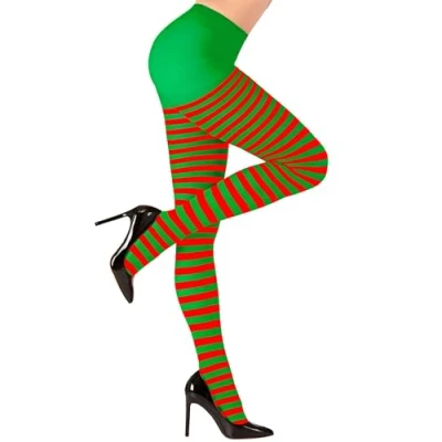 Abbildung von WIDMANN MILANO PARTY FASHION Strumpfhose, gestreift, 70 DEN, Halloween, Faschingskostüme