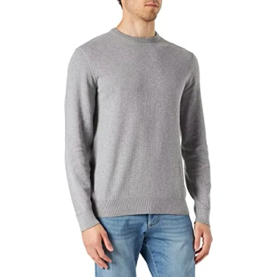 Abbildung von Seidensticker Herren 154110 Pullover, grau Melange, M