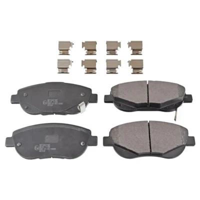 Abbildung von BLUE PRINT ADT342182 Bremsbelagsatz Vorderachse mit akustischer Verschleißwarnung Befestigungsmaterial TOYOTA: Avensis III Estate, Verso