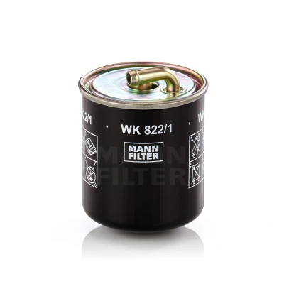 Abbildung von MANN FILTER WK 822/1 Kraftstofffilter Leitungsfilter 11 MERCEDES BENZ: C Class T modell, Saloon, ML