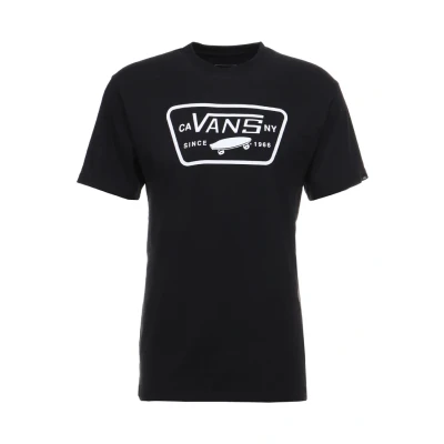 Abbildung von Vans MN FULL Patch Tshirt print, Herren, Größe: Small, Black/white