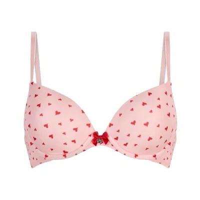 Abbildung von Vorgeformter Bügel BH Plunge Silver pink 85D