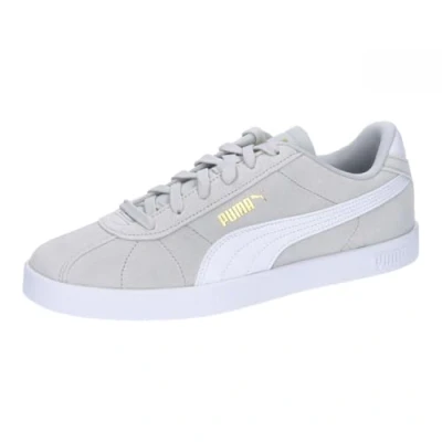 Abbildung von Puma CLUB Unisex Sneaker low Gray white gold, Größe: 46, gold Textil/synthetik
