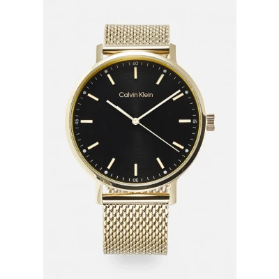 Abbildung von Calvin Klein Modern Unisex Uhr goldcoloured, Größe: One Size, Gold coloured