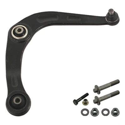Abbildung von FEBI BILSTEIN 40790 Querlenker mit Anbaumaterial Vorderachse rechts, unten Stahlguss PEUGEOT: 206 SW, Hatchback, 206+ Hatchback