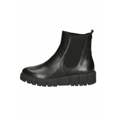 Abbildung von CAPRICE Damen Chelsea Boots mit Reißverschluss Elegant, Schwarz (Black Nappa), 41 EU