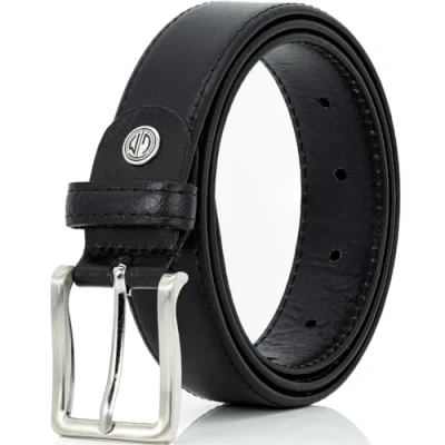Abbildung von LINDENMANN Gürtel Herren Vollleder 30 mm schwarz, Größe/Size:130