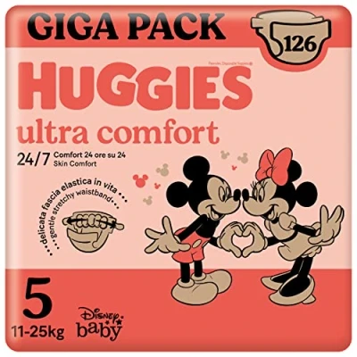 Abbildung von Huggies Baby Windeln Ultra Comfort Disney Größe 5 Monatsbox, 126 St. (3 x 42)