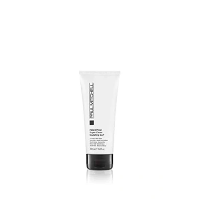 Abbildung von Paul Mitchell Super Clean Sculpting Gel stark fixierendes Haar verleiht Glanz und Struktur, Styling ideal für alle Haartypen, 200 ml