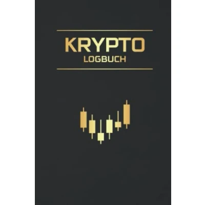 Abbildung von Krypto Logbuch: Tagebuch zum Notieren von Investionen in Kryptowährungen und Kursbewegungen an der Kryptobörse