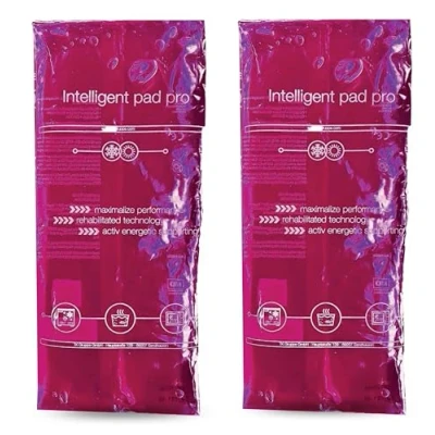 Abbildung von 2x XXL Kühlpads Kalt Warm Kompressen pink, Groß Wärmekissen &amp; Kühlpacks Gel Kühlkissen für Prellungen, Schmerzen Coolpack MADE IN GERMANY (2x Pink)