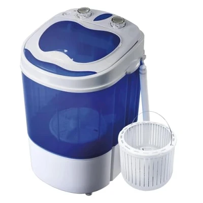 Abbildung von briebe Camp Mini Waschmaschine Mobile mit Schleude, Camping, Tragbare Waschautomat bis 3 Kg Kleidung, Reisewaschmaschine, Wohnwagen, Wohnmobile, Geringer Wasser und Energieverbrauch, WM1111