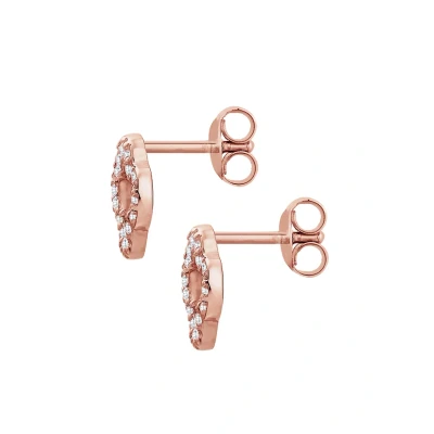 Abbildung von Elli Kleeblatt Ohrringe Rose goldcoloured, Damen, Größe: One Size, gold coloured