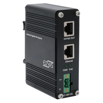 Abbildung von EX 60310 PoE+ Gigabit Injektor 60W