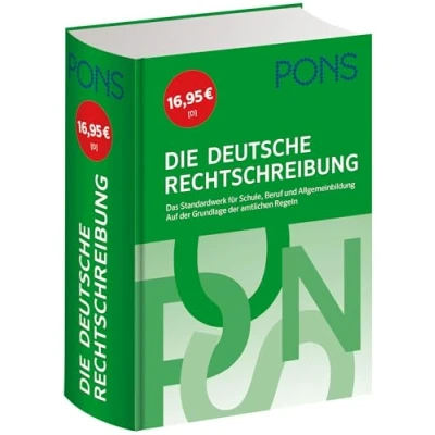Abbildung von PONS Die deutsche Rechtschreibung: Das Standardwerk für Schule, Beruf und Allgemeinbildung auf der Grundlage amtlichen Regeln