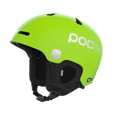 Abbildung von POC POCito Fornix MIPS Leichter und sicherer Ski Snowboardhelm für Kinder mit NFC Chip, Fluorescent Yellow/Green, XS S (51 54cm)