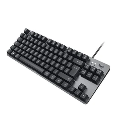 Abbildung von Logitech K835 TKL Mechanische Tastatur aus Aluminium Tenkeyless ohne Ziffernblock für PC, mit einem kompakten und komfortablen Design