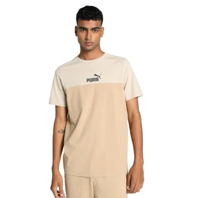 Abbildung von PUMA ESS+ Block Tee T Shirt für Herren