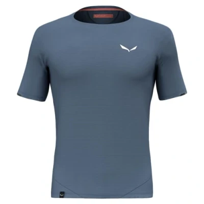 Abbildung von Salewa Pedroc Dry Mesh T Shirt Herren , Blau, 2XL
