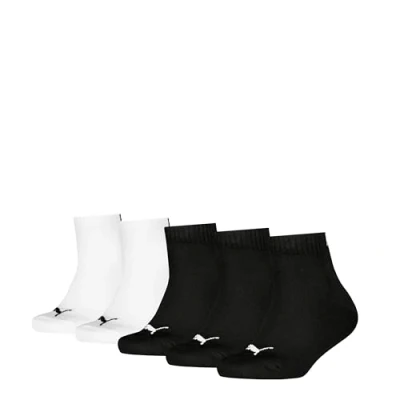 Abbildung von PUMA Unisex Kinder Plain Quarter, Black/White, 39 42 EU