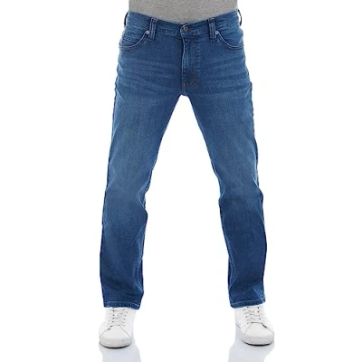 Abbildung von Mustang Tramper Jeans Straight Leg, Herren, Größe: 38x36, Medium middle