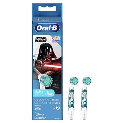 Abbildung von Oral B Star Wars Aufsteckbürsten, Für Kinder ab 3 Jahren, 2 Stück, Stages Power