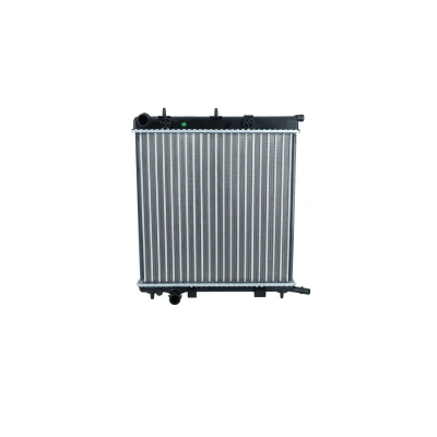 Abbildung von NRF 50430A Kühler, Motorkühlung Aluminium 415 380 23 FULL KIT Kühlrippen mechanisch gefügt PEUGEOT: 207 Hatchback, CITROËN: C3 I Hatchback