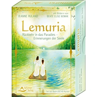 Abbildung von Lemuria Rückkehr in das Paradies Erinnerungen der Seele: Set mit Buch und 40 Karten