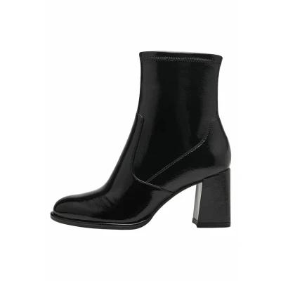 Abbildung von Tamaris Stiefelette, Damen, Größe: 36, Black patent Schuhe