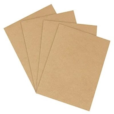 Abbildung von Belle Vous 2mm MDF Platten Holzplatten (30Stk) 15 x 20cm Holzbrett Zuschnitt Unbehandelt Sperrholzplatte Basteln Perfekt als Laubsäge Holzplatte, Laserschnitt, Malen, Modellbau, Gravur, Brandmalerei