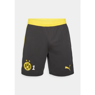 Abbildung von Puma BVB Shorts Replica Blocking Kurze Sporthose, Herren, Größe: 3XL, Black/faster yellow