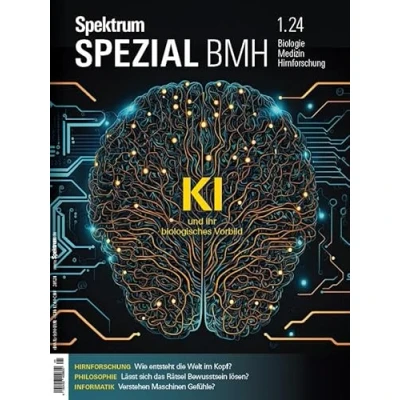 Abbildung von Spektrum Spezial BMH 1/2024 KI und ihr biologisches Vorbild (Spektrum Biologie, Medizin, Hirnforschung)