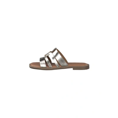 Abbildung von Tamaris Pantolette flach, Damen, Größe: 37, Light gold Schuhe