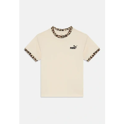 Abbildung von Puma Graphic Animal Relaxed TEE Unisex Tshirt print für Kinder, Größe: 128, Alpine snow