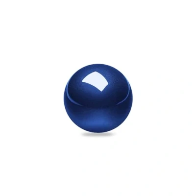 Abbildung von Perixx PERIPRO 303GB Kleiner Trackball, 34mm Ersatzball für Perimice und M570, Elecom, Kensington, Glänzend Blau