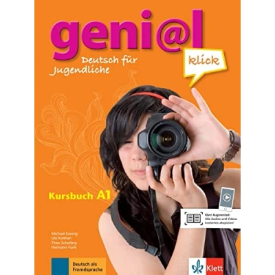 Abbildung von geni@l klick A1: Deutsch für Jugendliche. Kursbuch mit Audios und Videos (geni@l klick: als Fremdsprache Jugendliche)